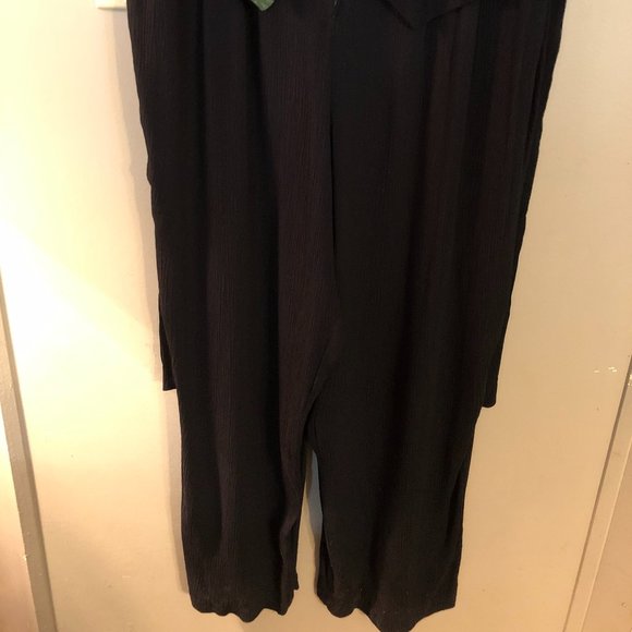 Jamie Brooke black and floral jumpsuit Size 16 - Picture 4 of 11